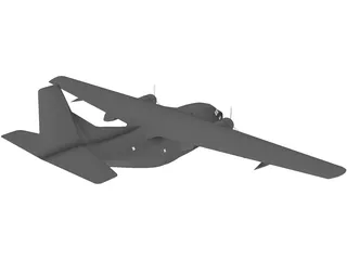 C-123 Provider 3D Model