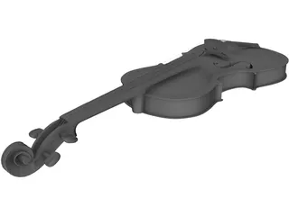 Violin 3D Model