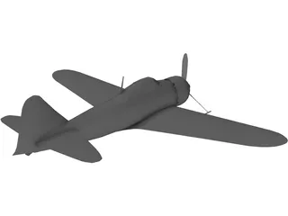 A6M Zero 3D Model