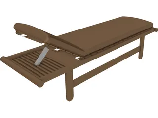 Chaise Longue 3D Model