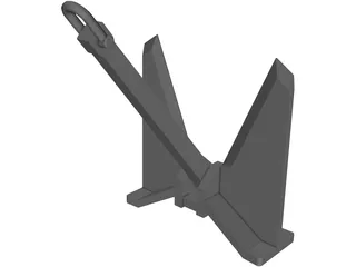 Anchor Poolanker 3D Model