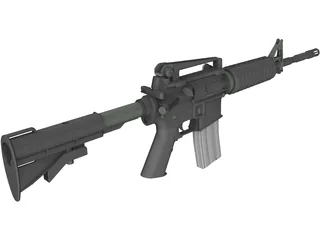 M4A1 Rifle 3D Model