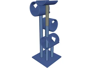 Cat Tree 3D Model