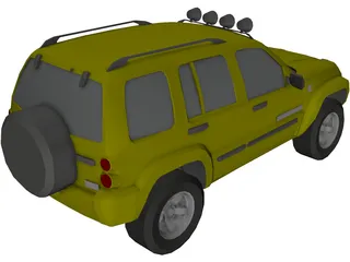 Jeep Liberty 3D Model