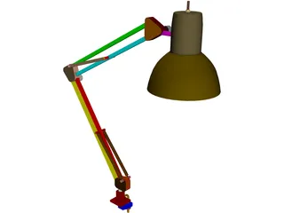 Lamp Gooseneck 3D Model