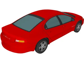 Dodge Intrepid (1999) 3D Model