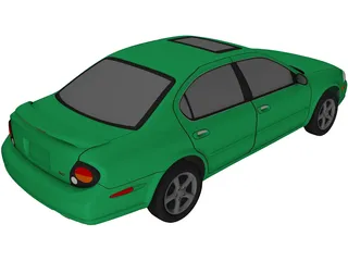 Nissan Maxima SE (1999) 3D Model