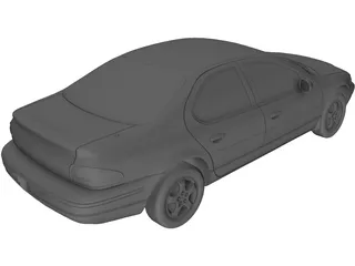 Dodge Stratus (1999) 3D Model