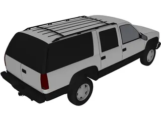 Chevrolet Suburban (1999) 3D Model