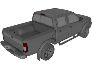 Nissan Frontier (1999) 3D Model