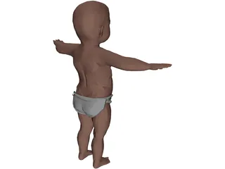 Toddler 3D Model