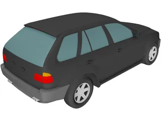 BMW X5 (1999) 3D Model