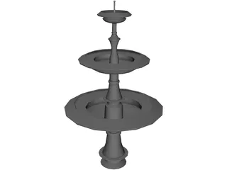 Fountain 3D Model