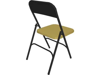 Chair Folding 3D Model