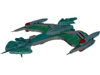 Star Trek Klingon 3D Model