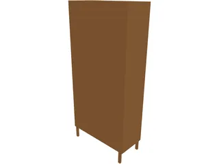 Bookshelf 3D Model