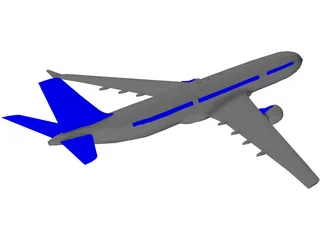 Airbus A330 3D Model