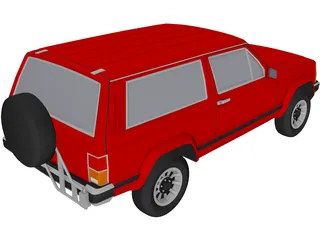 Jeep Cherokee (1994) 3D Model