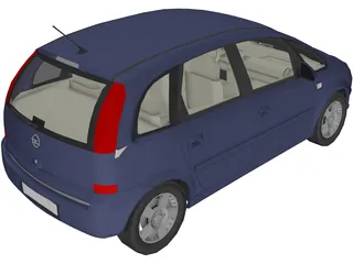 Opel Meriva 3D Model