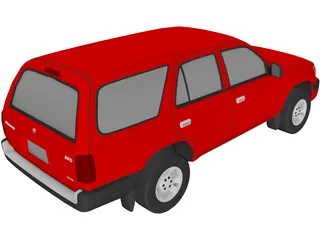 Toyota 4Runner (1999) 3D Model