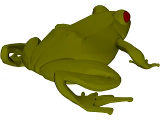 Frog 3D Model