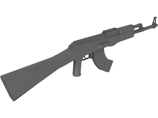 AK-47 3D Model