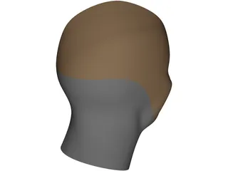 Head Human 3D Model