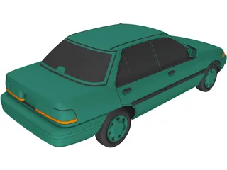 Ford Escort (1994) 3D Model