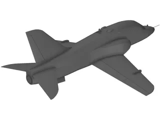 British Aerospace BAe Hawk MK-1A 3D Model