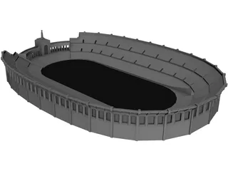 Coliseum Los Angeles 3D Model