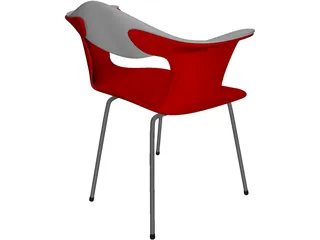 Chair Bluebelle Plastic 3D Model