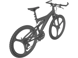 Bike Mountain 3D Model