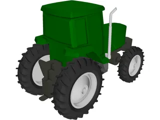 Tractor 3D Model