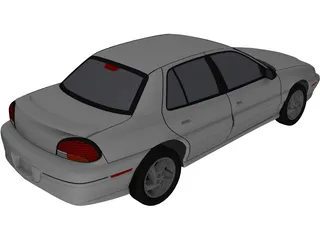 Pontiac Grand Am (1996) 3D Model