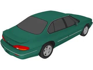 Pontiac Bonneville (1996) 3D Model