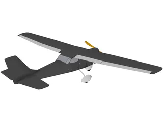 Cessna 172 3D Model