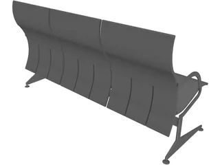 Bench 3D Model