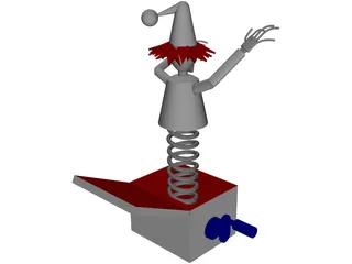 Jack-In-The-Box 3D Model