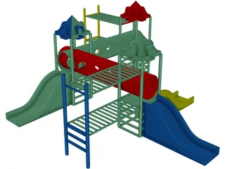 Play Equipment 3D Model