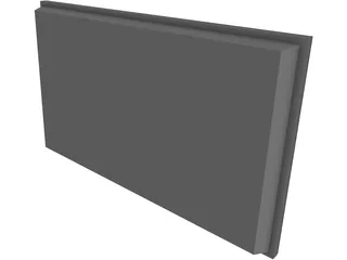 Plasma Screen 3D Model