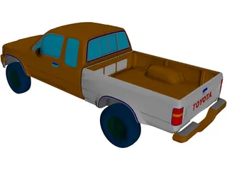 Toyota HiLux 3D Model