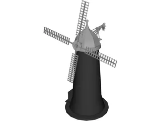 Windmill 3D Model