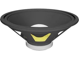 Sub Speaker 3D Model