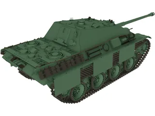 Jagd Panzer 3D Model