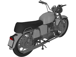 Moto Guzzi 1 3D Model