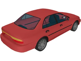 Mitsubishi Galant 3D Model