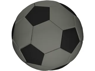 Soccer Ball 3D Model