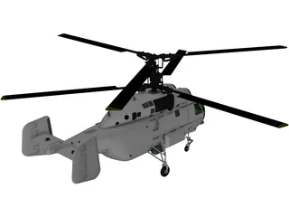 Kamov Ka-27 Helix A 3D Model