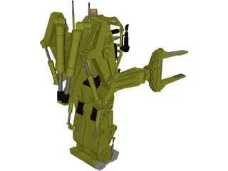 Loader Robot 3D Model