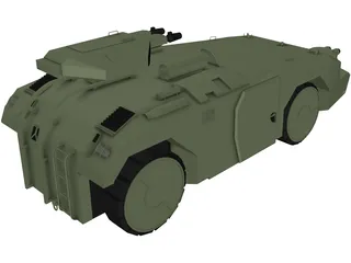 M577 APC 2A 3D Model